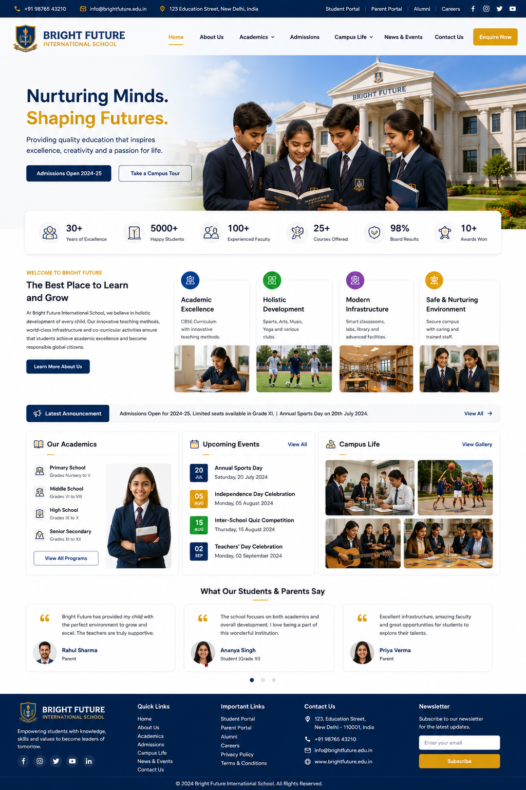 Bright Future School preview