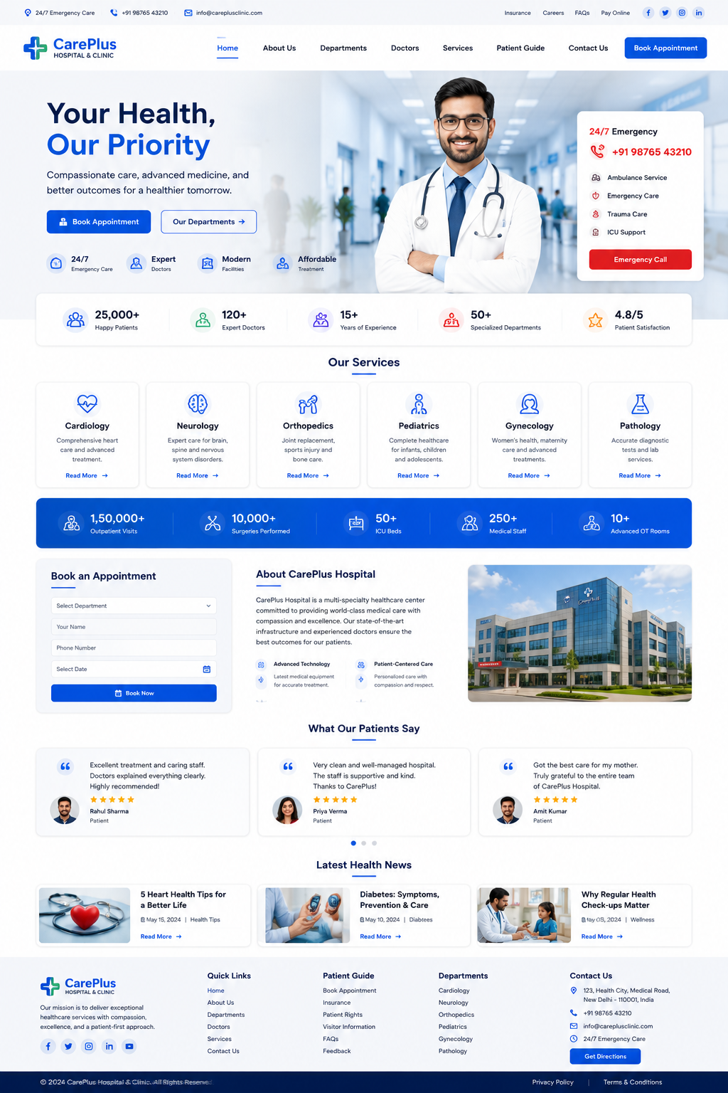 CarePlus Hospital preview