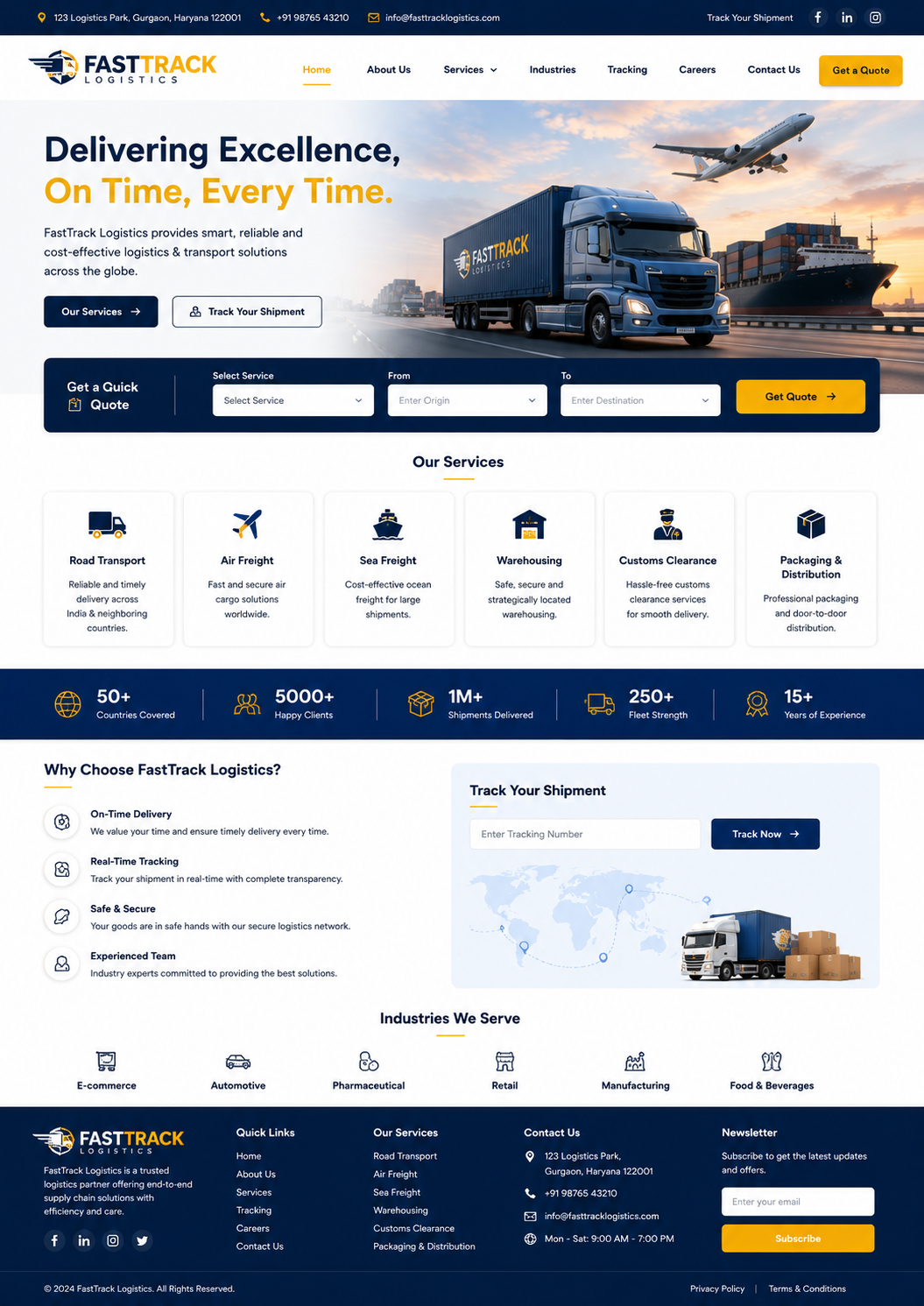 FastTrack Logistics preview