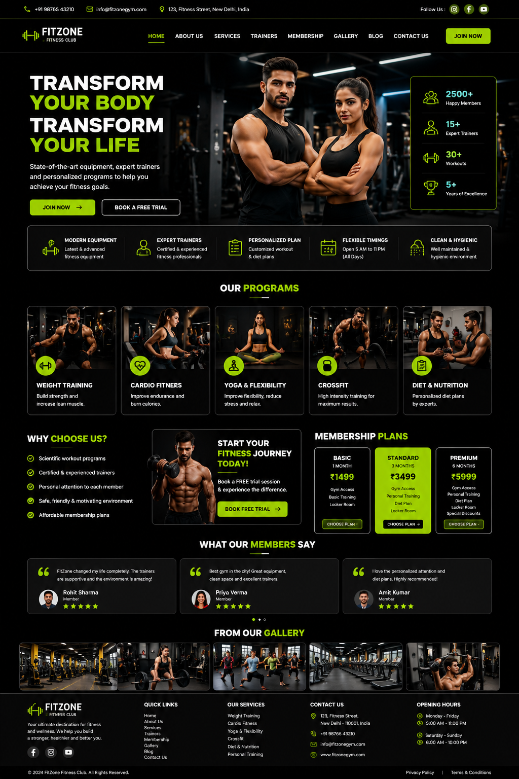 FitZone Gym preview
