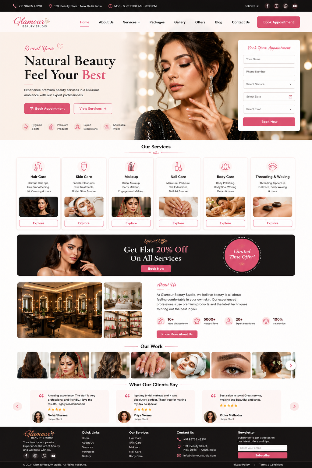 Glamour Beauty Studio preview