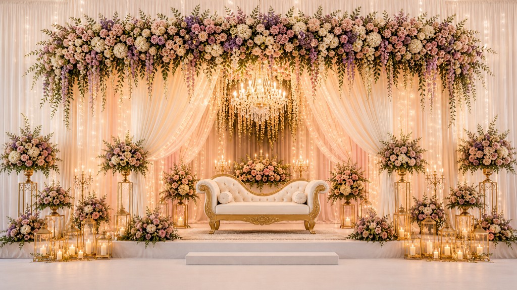 Royal wedding stage